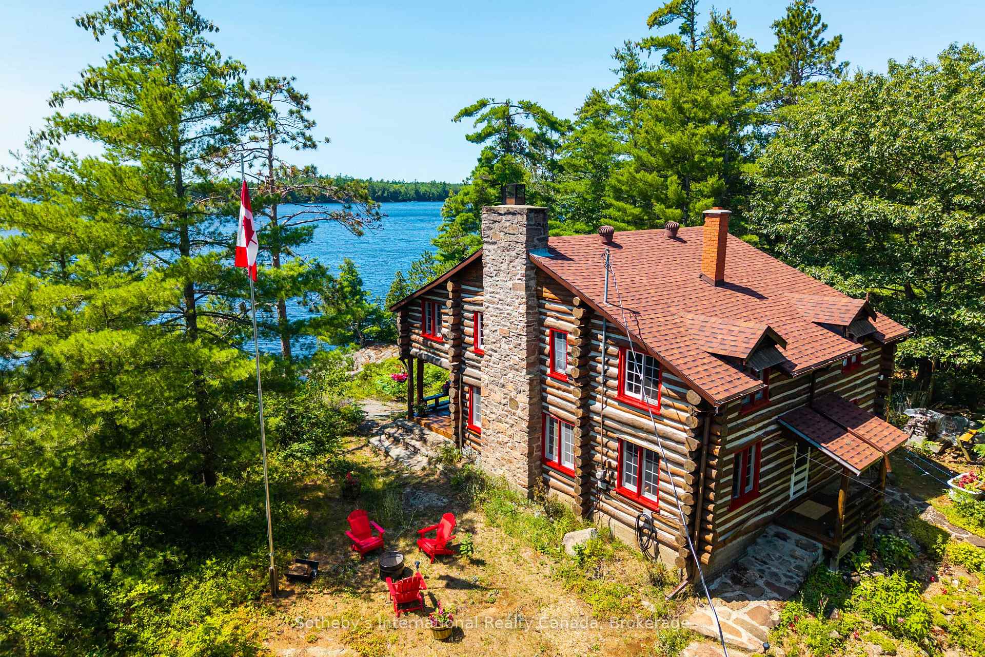 1 Island 29kl Kahshe Lake - Cooee Island N/A, Gravenhurst, ON, exterior