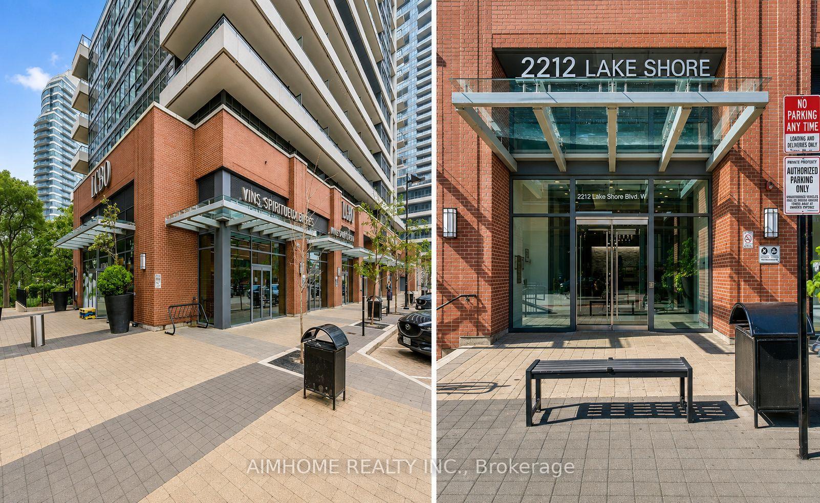 1604 - 2212 Lakeshore Boulevard W, Toronto W06, ON, exterior