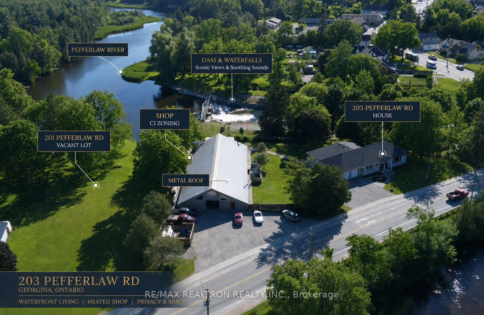 203 Pefferlaw Road, Georgina, ON, exterior