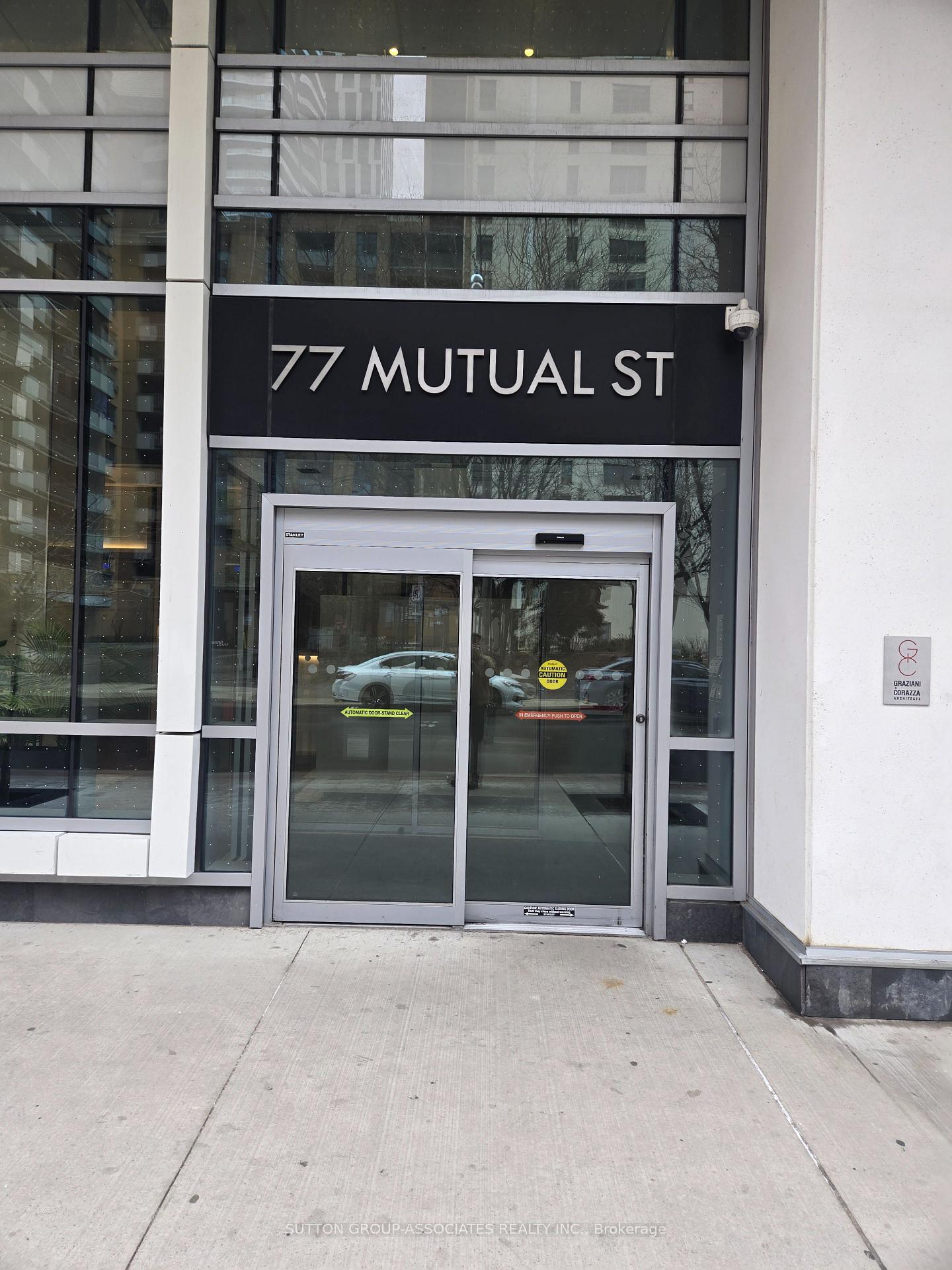 3001 - 77 Mutual Street, Toronto C08, ON, exterior