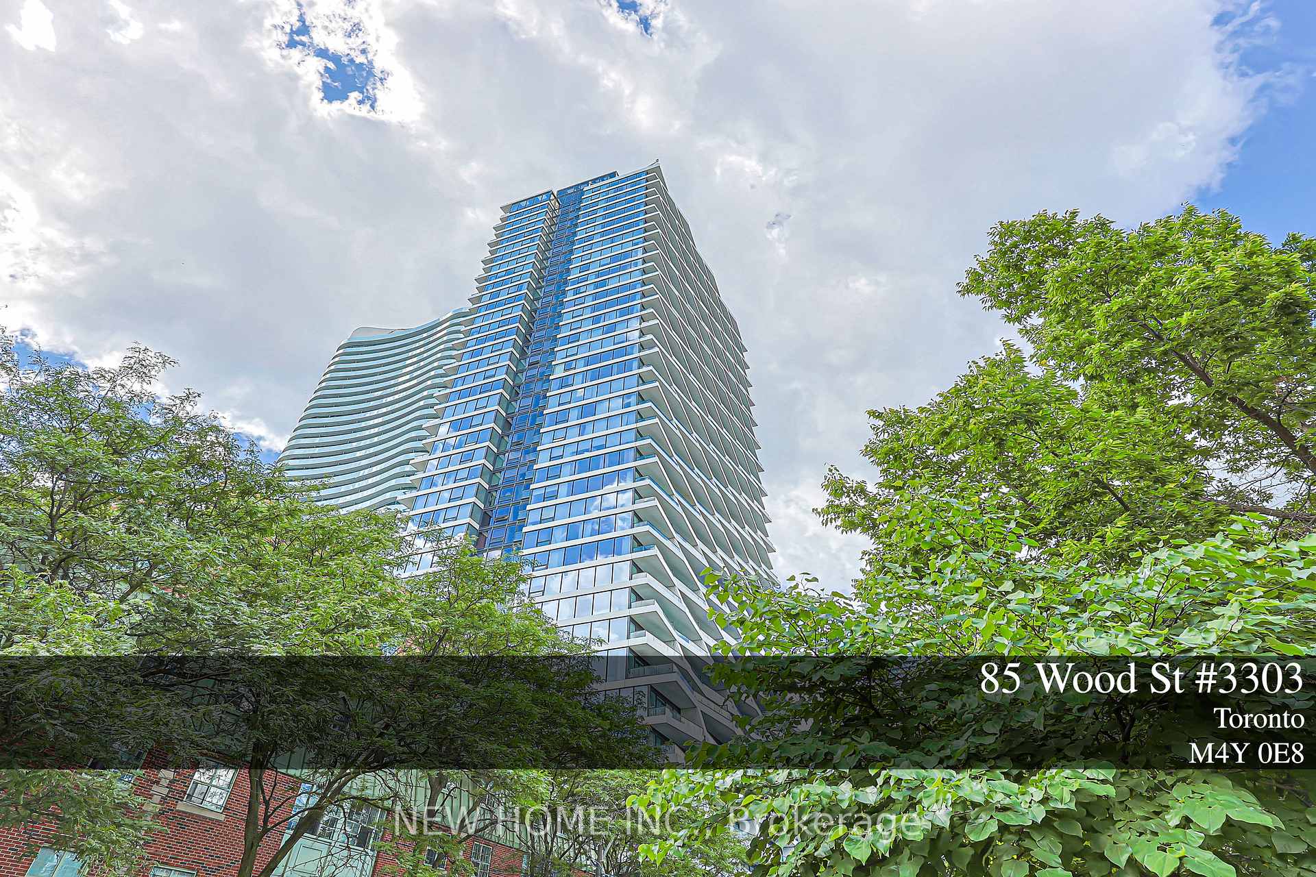 3303 - 85 Wood Street, Toronto C08, ON, exterior