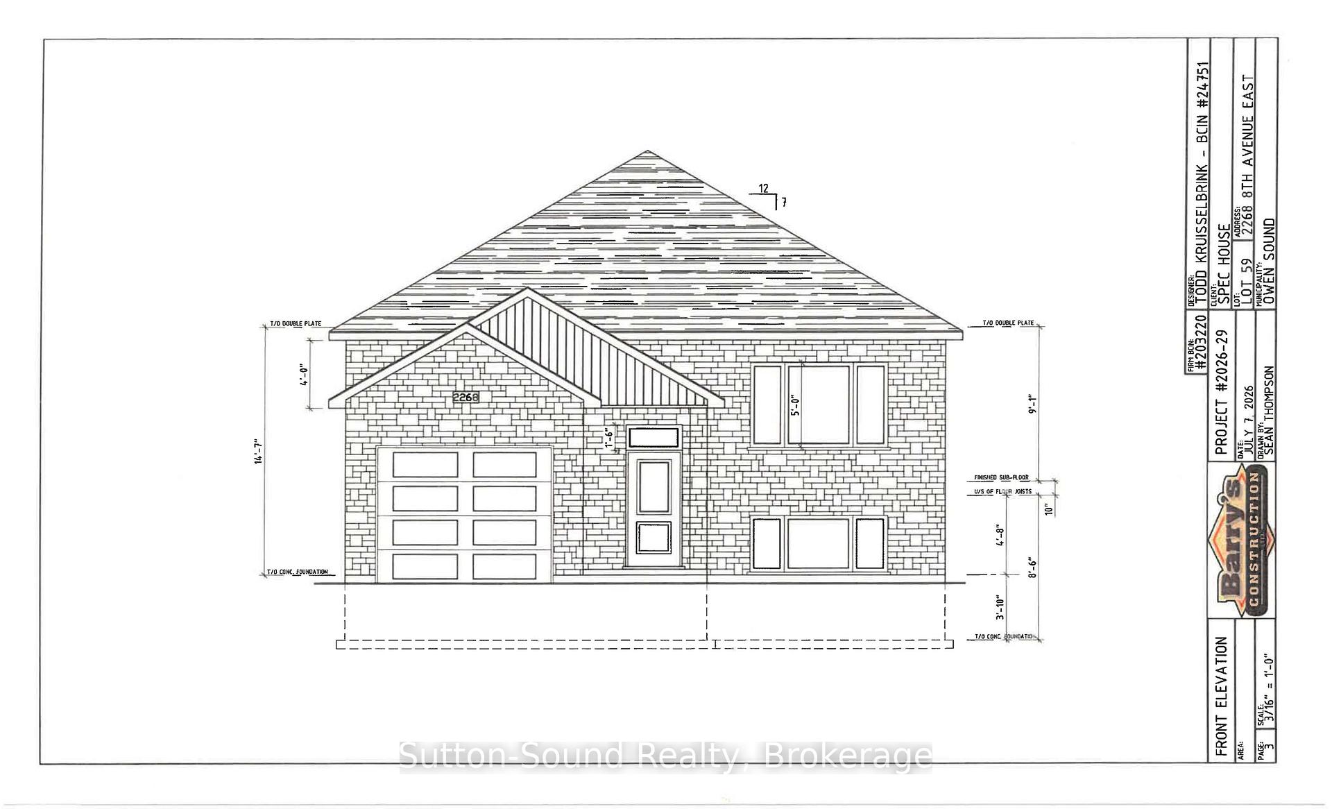 2268 8th Avenue E, Owen Sound, ON, exterior