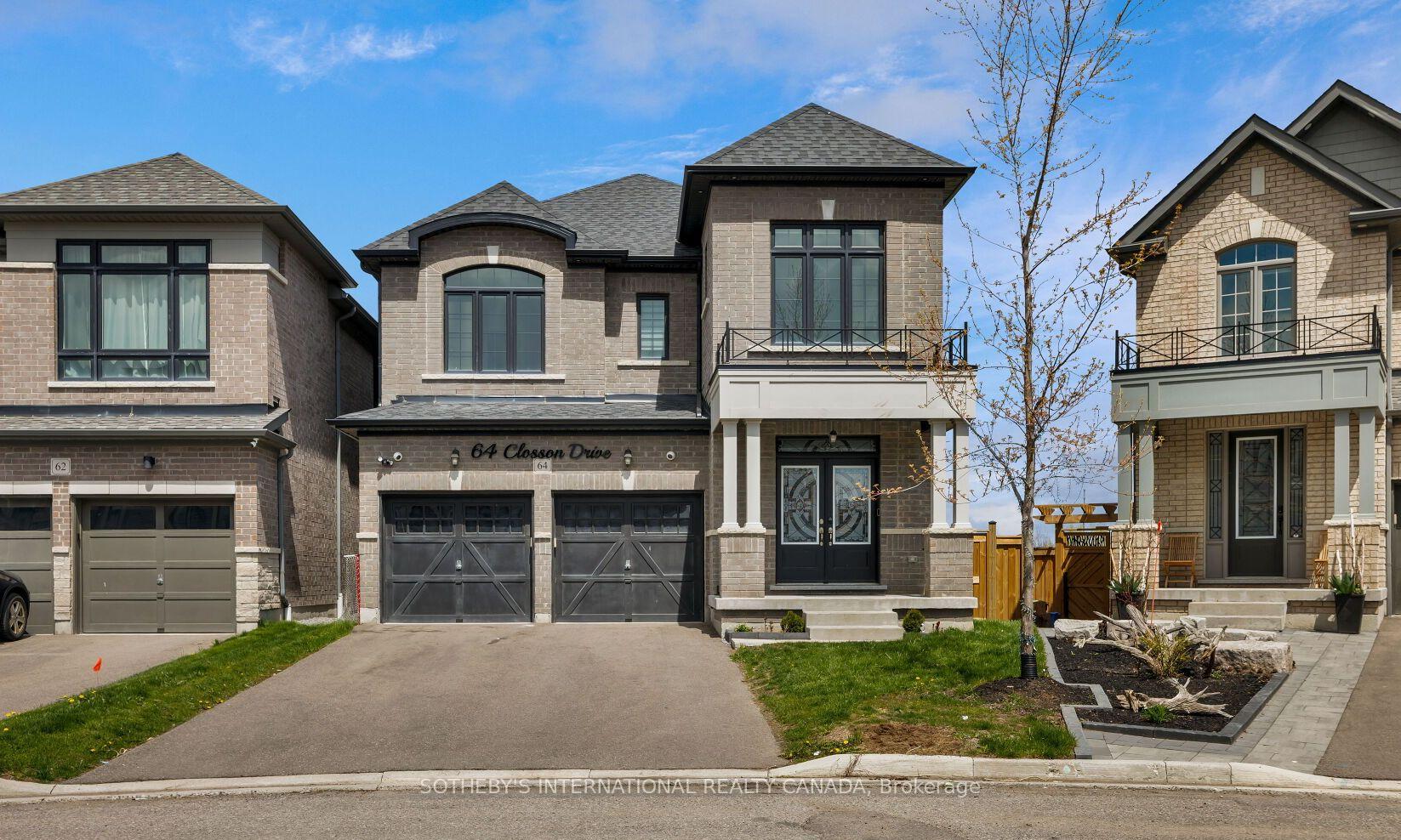 64 Closson Drive, Whitby, ON, exterior