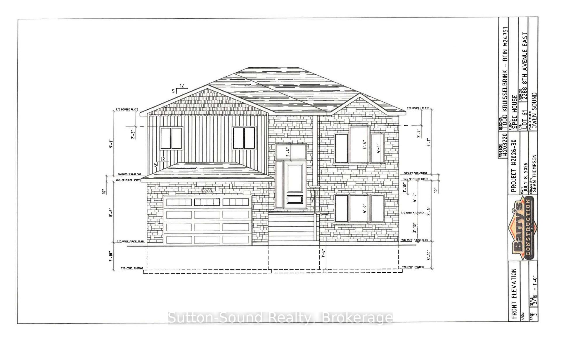 2288 8Th Avenue E, Owen Sound, ON, exterior