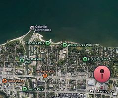 414 - 123 Maurice Drive, Oakville, ON, exterior