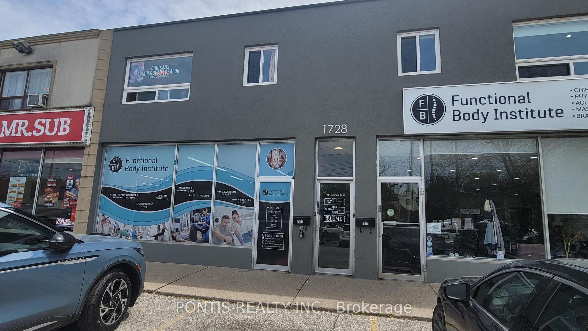 203 - 1728 LAKESHORE Road W, Mississauga, ON, exterior