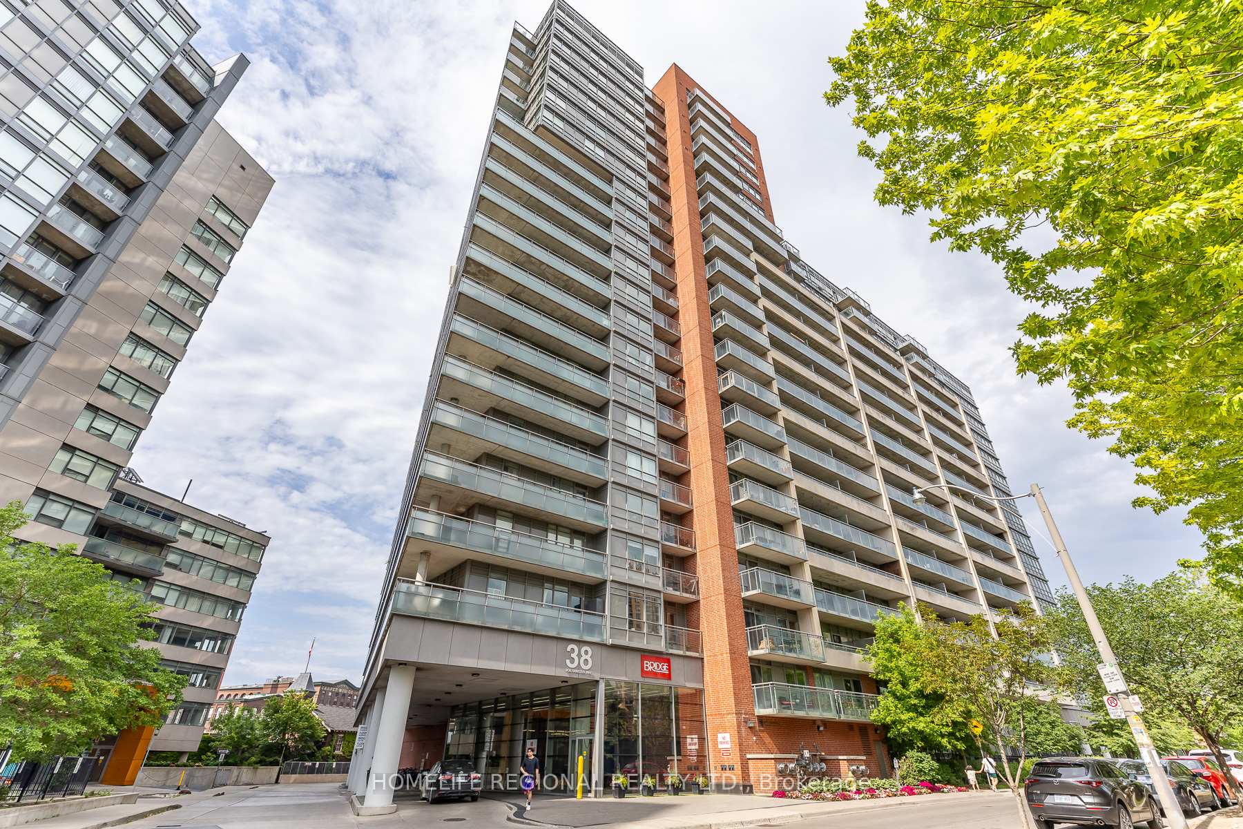 1520 - 38 Joe Shuster Way, Toronto W01, ON, exterior