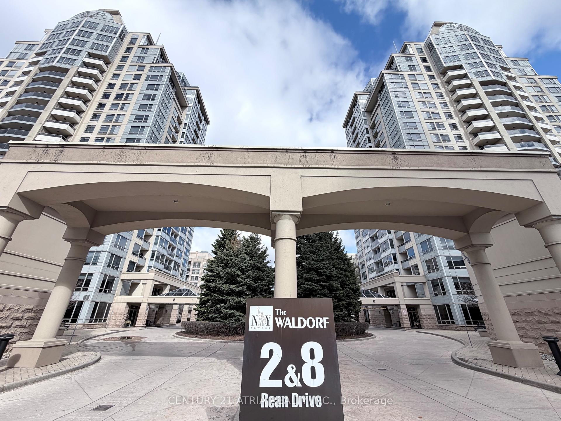 303 - 8 Rean Drive, Toronto C15, ON, exterior