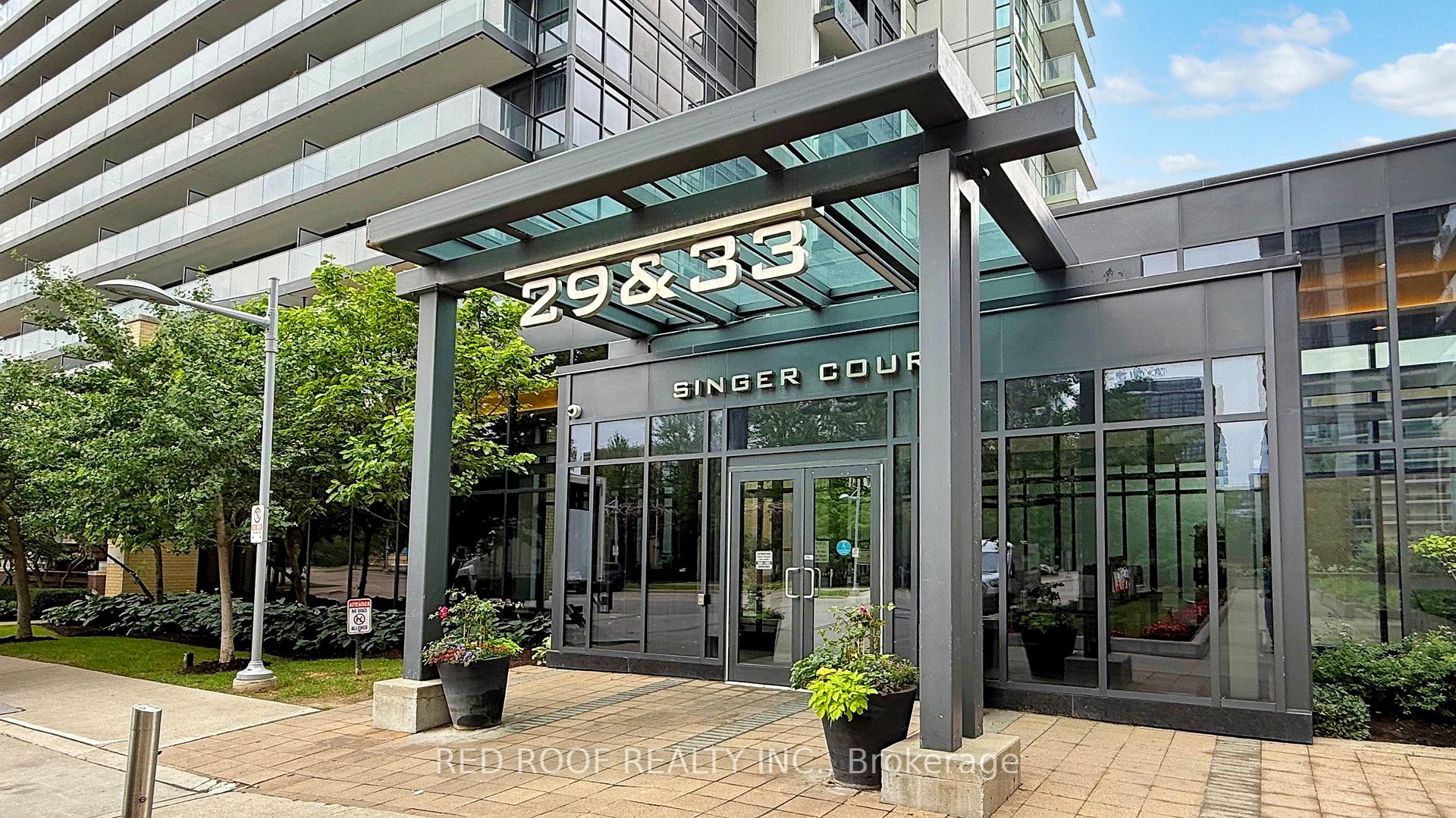 711 - 33 Singer Court, Toronto C15, ON, exterior