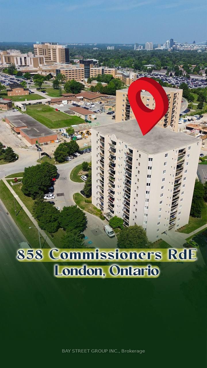 1005 - 858 COMMISSIONERS Road E, London South, ON, exterior