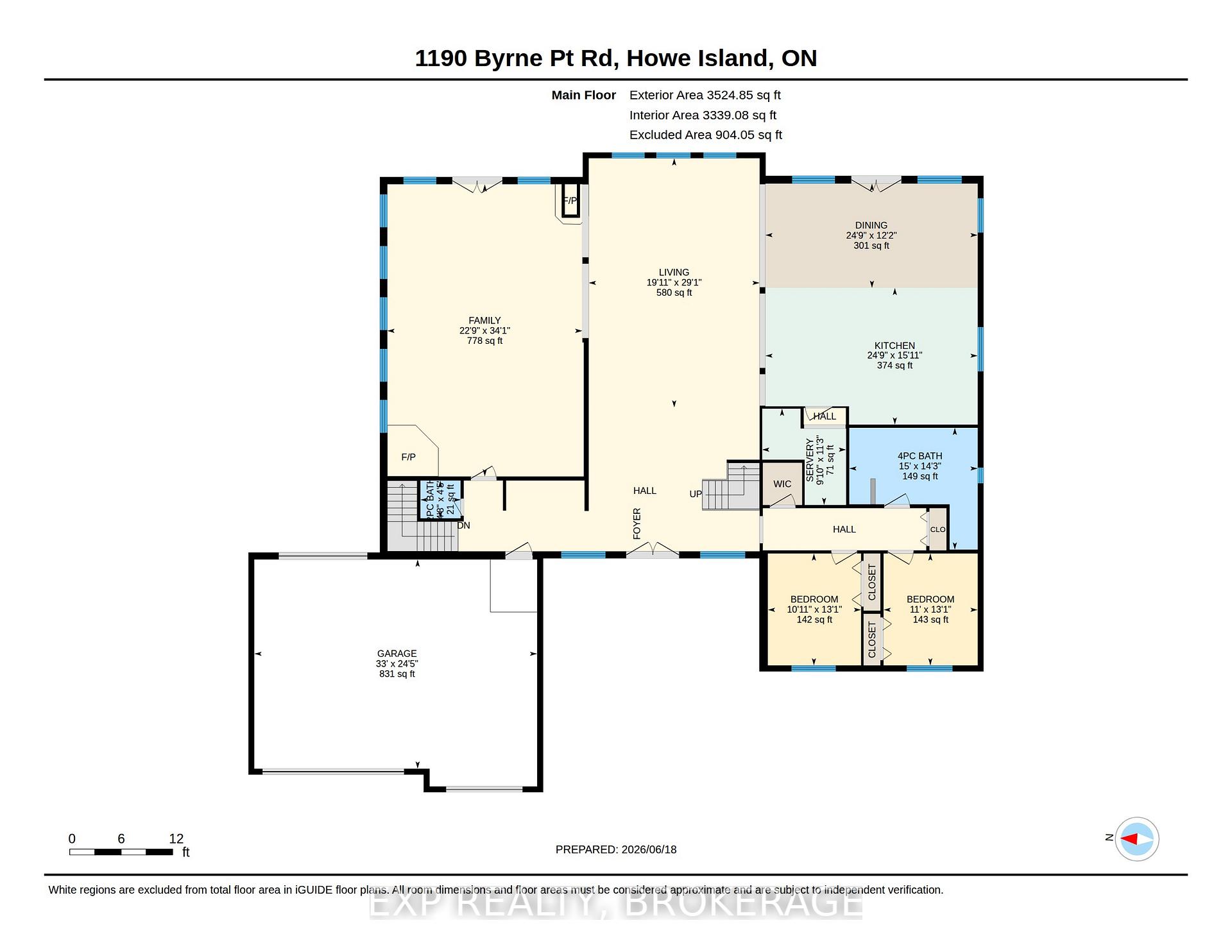 1190 BYRNE POINT Road, Frontenac Islands, ON, exterior