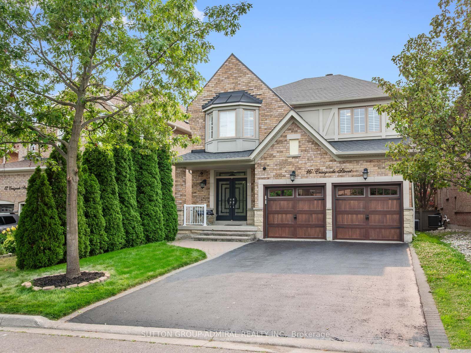 16 Craigvale Street, Vaughan, ON, exterior
