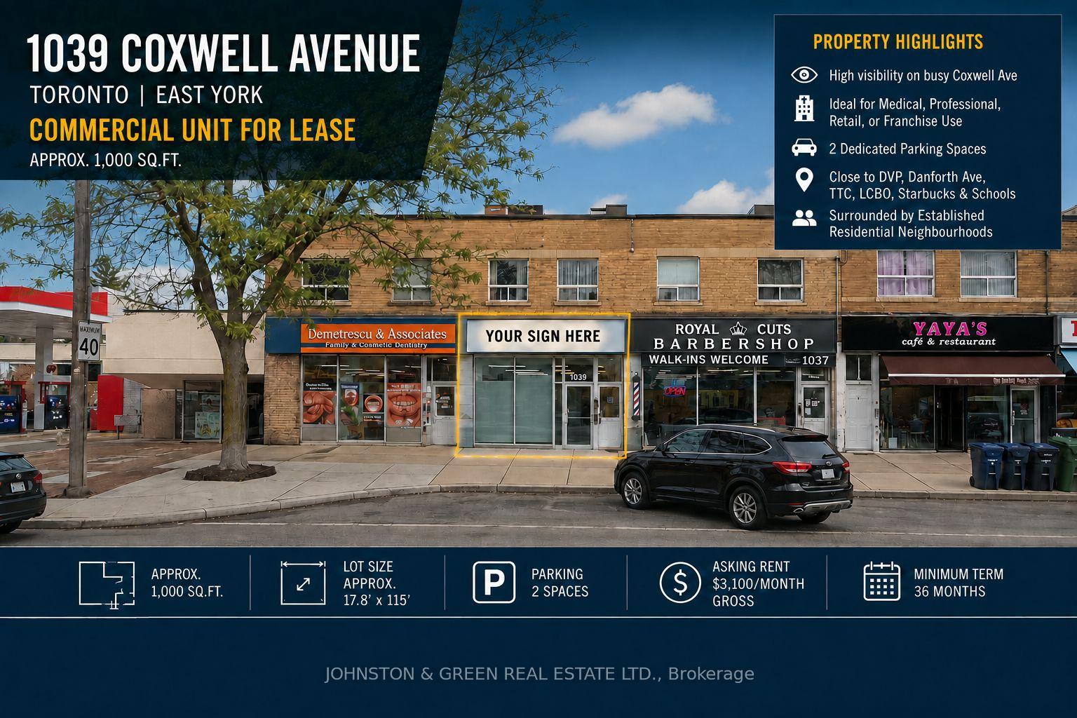 1039 Coxwell Avenue, Toronto E03, ON, exterior