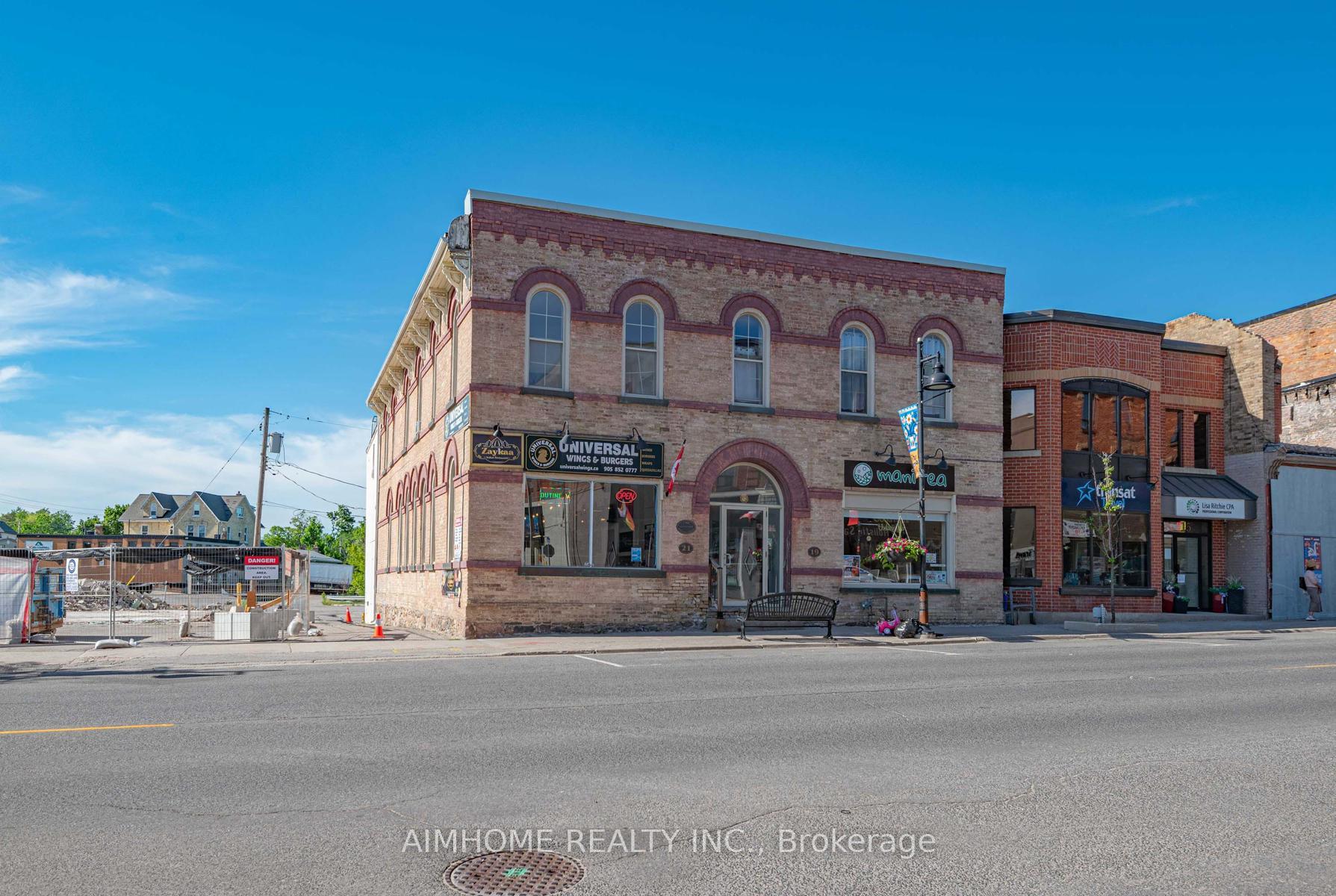 19-21 Brock Street W, Uxbridge, ON, exterior