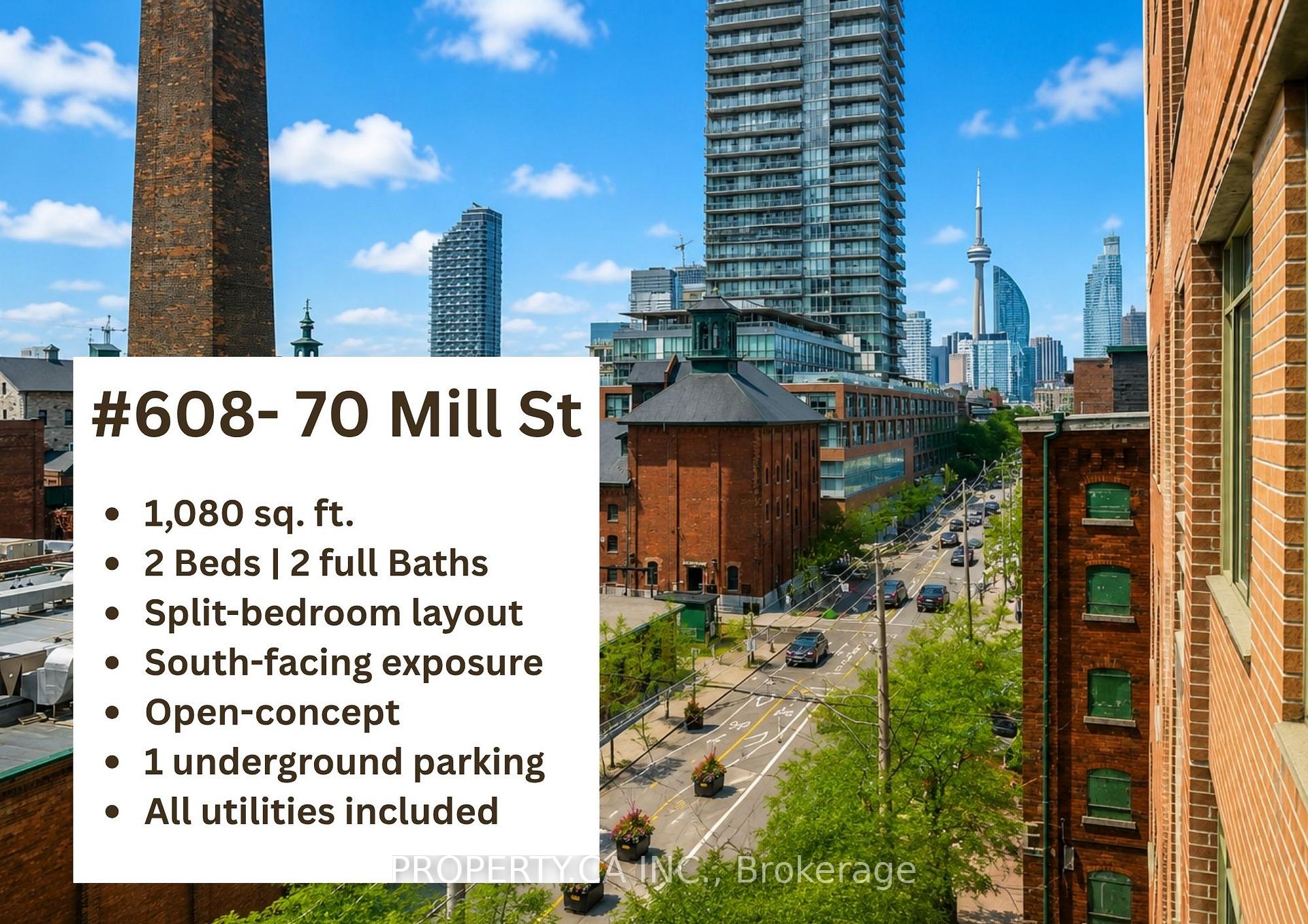 608 - 70 Mill Street, Toronto C08, ON, exterior