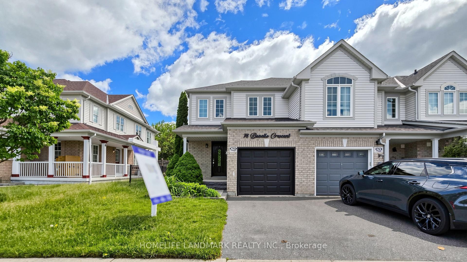 78 Bonello Crescent, Whitby, ON, exterior