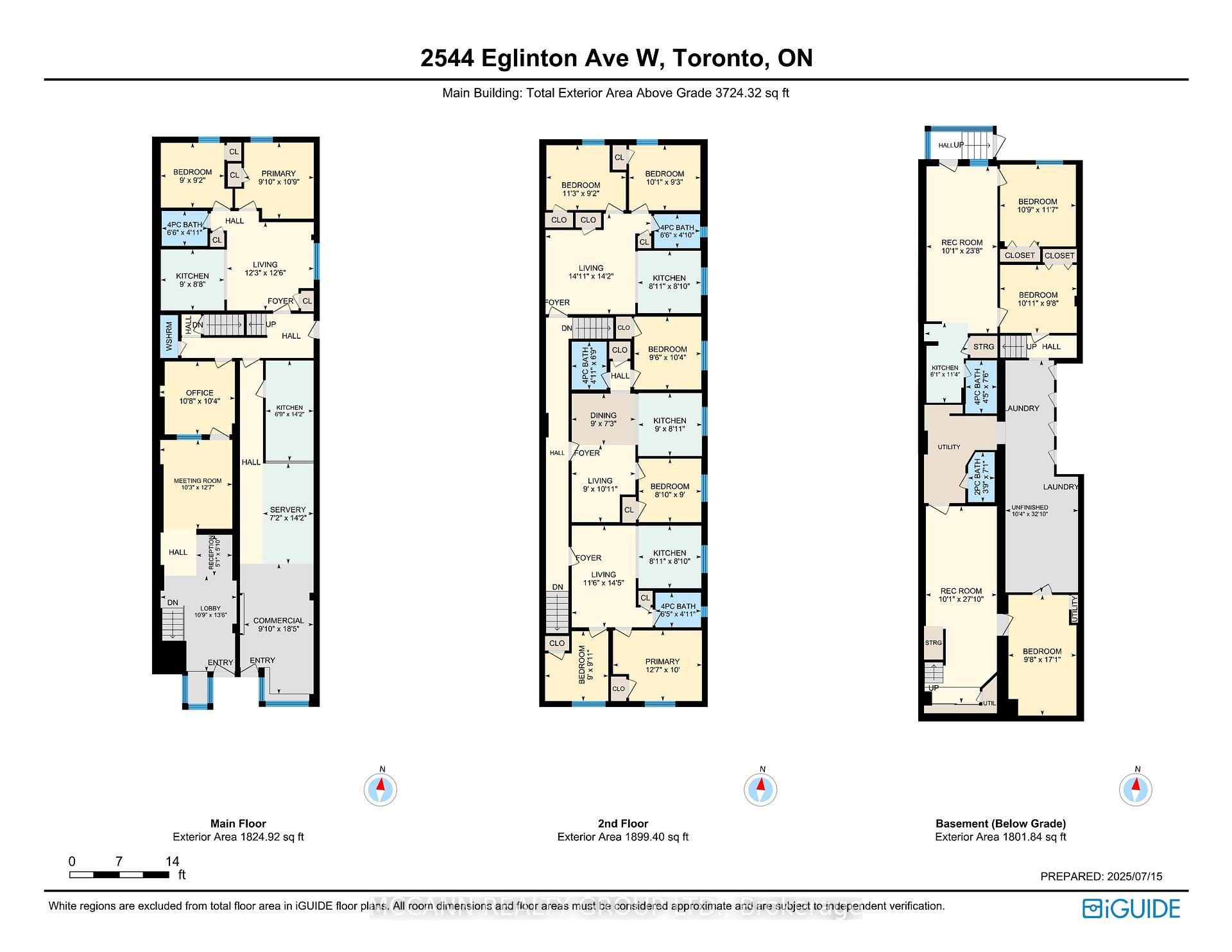 2544 Eglinton Avenue W, Toronto W04, ON, exterior